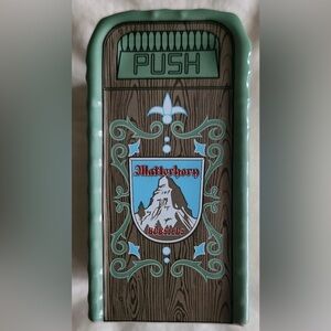 NWT Authentic Disney Parks - Matterhorn Salt or Pepper Shaker (Retired)